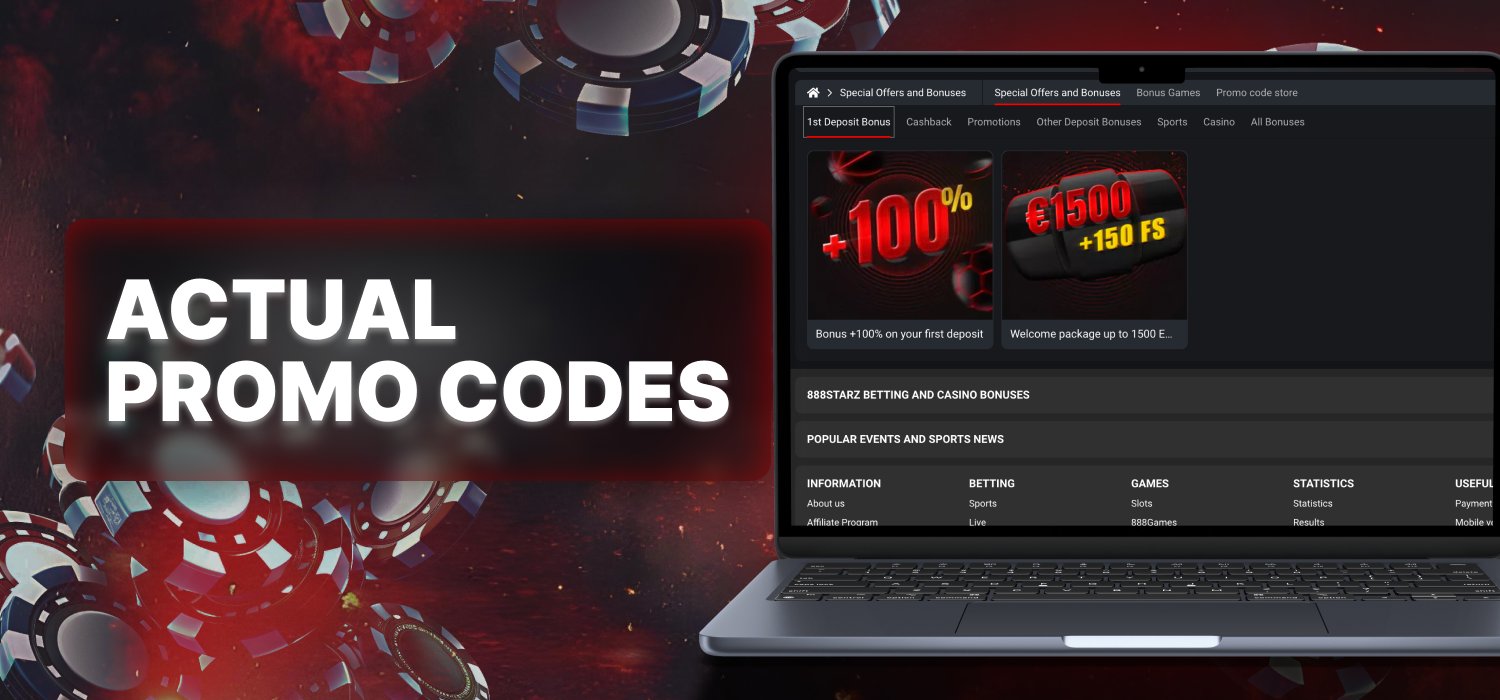 available promo codes in casino