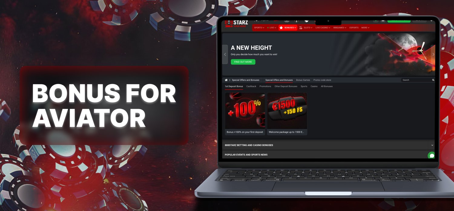 bonus on deposits for playing aviator